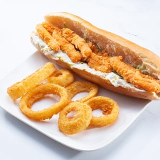 Fried Calamri Sandwich