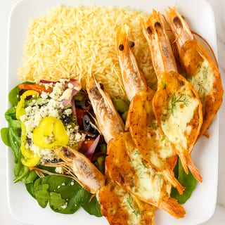 Butterfly Shrimp Plate