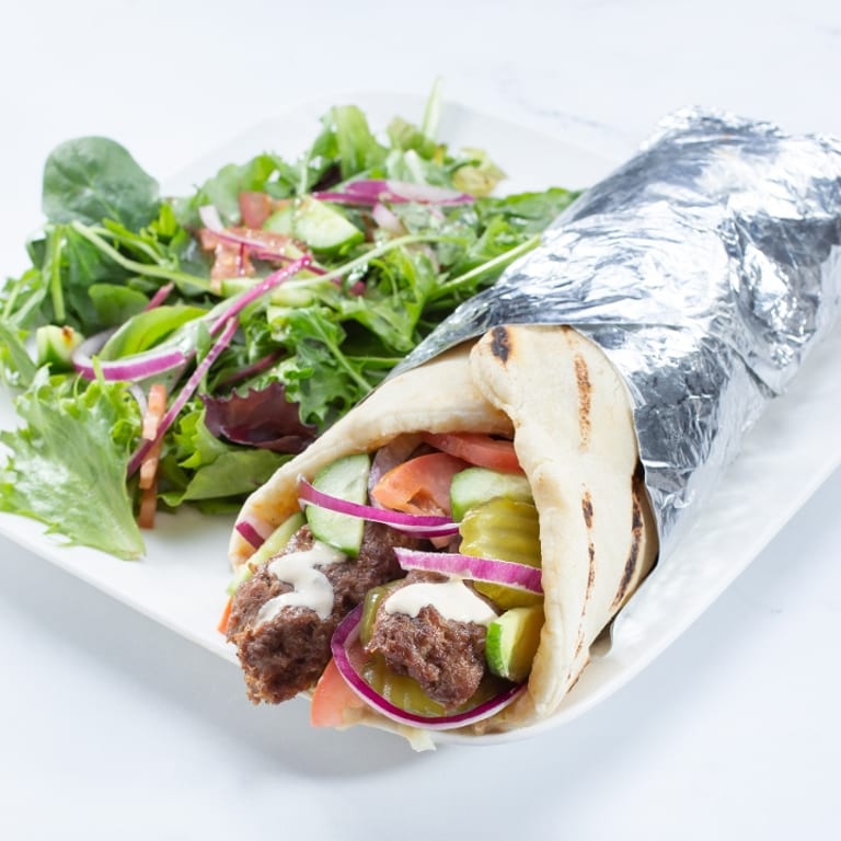 Beef Shawarma Wrap Delight