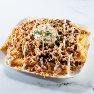 Loaded Beef Shawarma Fries